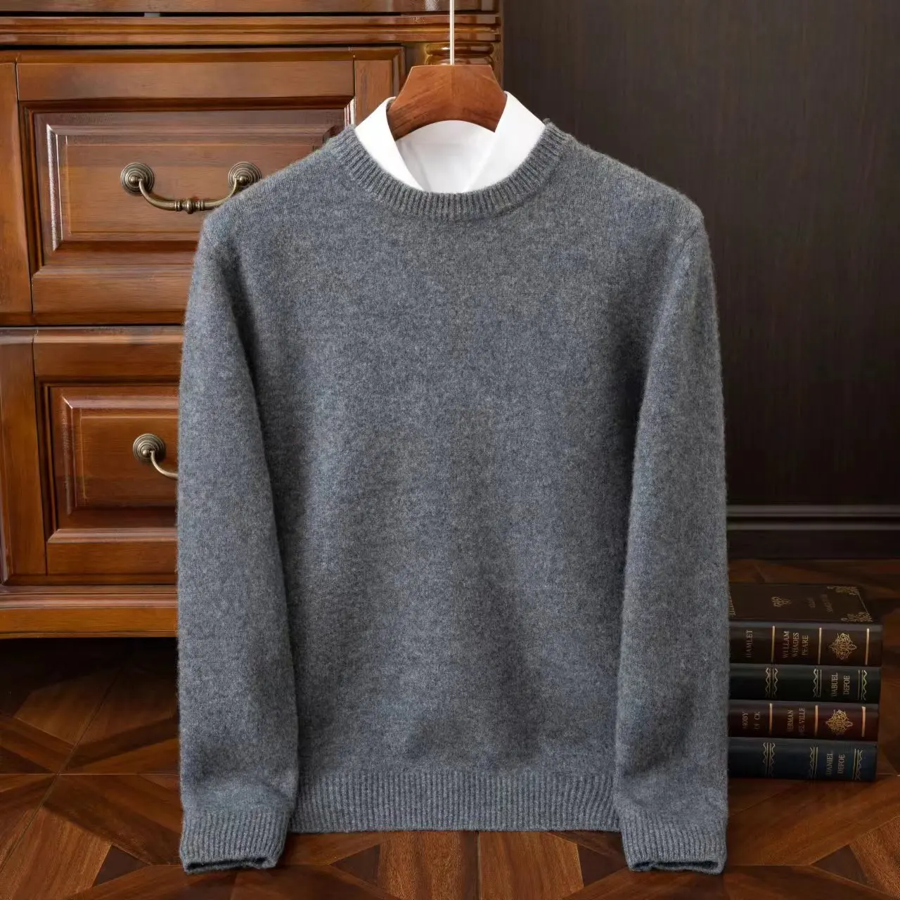 2025kaschmir Pullover Oansatz Pullover männer Lose Übergroßen M-3XL Gestrickte Untere Hemd Herbst Winter Neue Koreanische Casual Männer Top