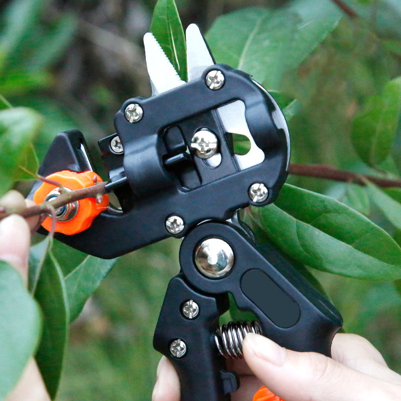 2-in-1 Garten Pfropfen Werkzeuge Gartenschere Kit 2CM / 3CM Pfropfen Film Pfropfen Schere Anlage Zweig Reben Obst Baum Schneiden Werkzeug Kits