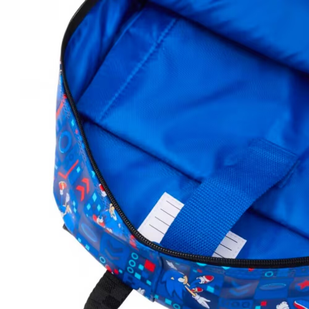MINISO Smiggle 子供研究バックパックブルー漫画スクールバッグランチバッグアニメ学生ギフト子供のバッグ 7-16 年 16 インチ