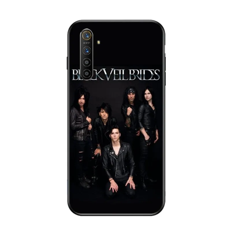 Selubung telepon seluler pengantin selubung telepon untuk OPPO Find X5 X3 X2 A93 Reno 8 7 Pro A74 A72 A53 Cover telepon lembut hitam Funda