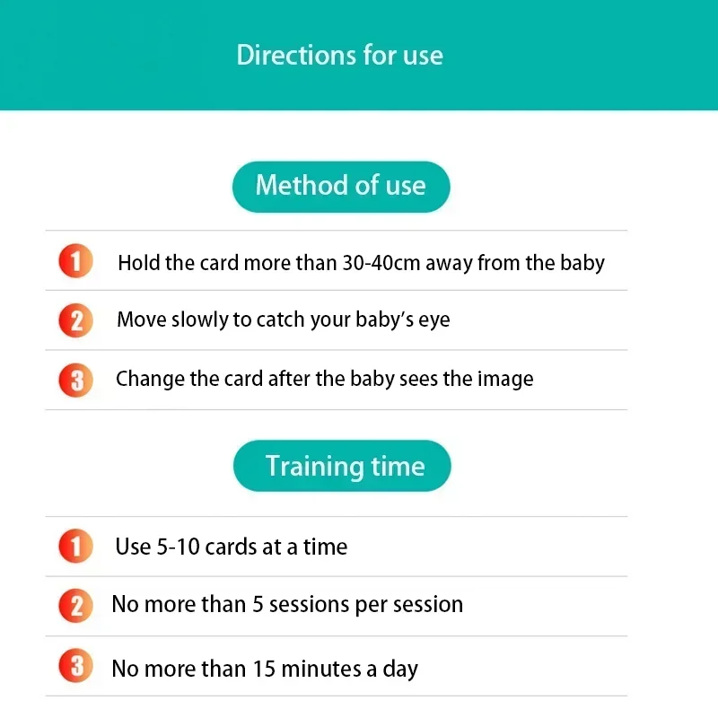 Montessori Cho Bé Kích Thích Thị Giác Thẻ Đồ Chơi Đen Trắng THẺ Flash Cao Độ Tương Phản Kích Thích Thị Giác Học Montessori Thẻ