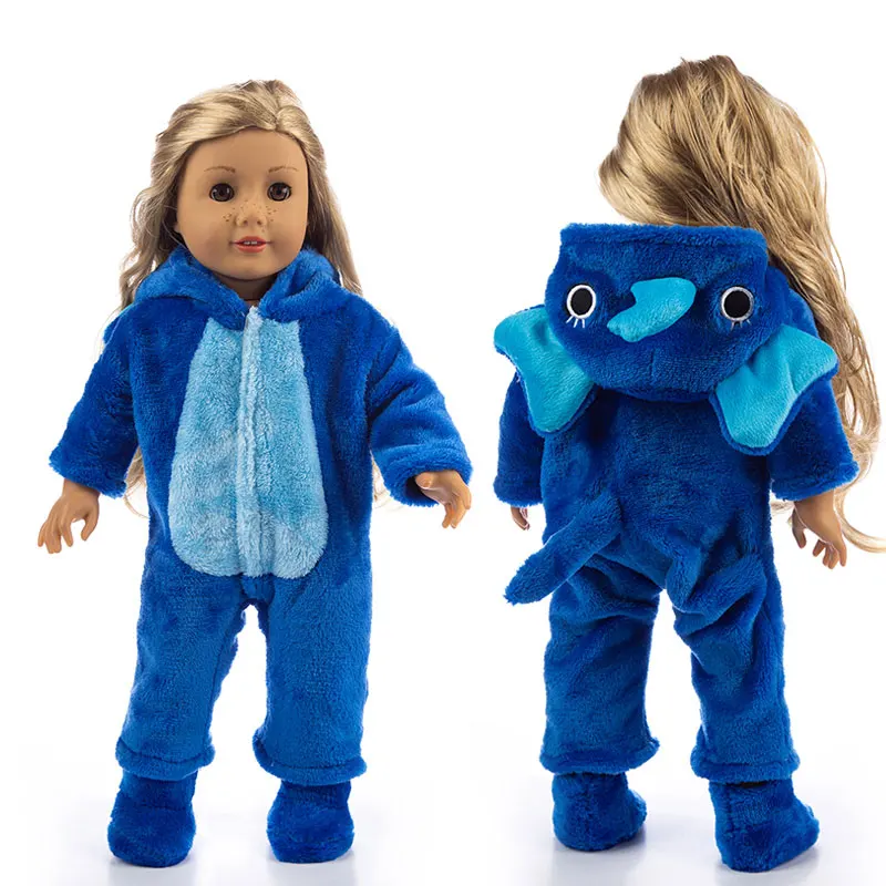 Động Vật Mới Bộ Đồ Ngủ Cho Búp Bê American Girl 18 Inch 45Cm Thế Hệ Chúng Ta Búp Bê, Bé Gái Búp Bê Bộ Quần Áo Và Phụ Kiện