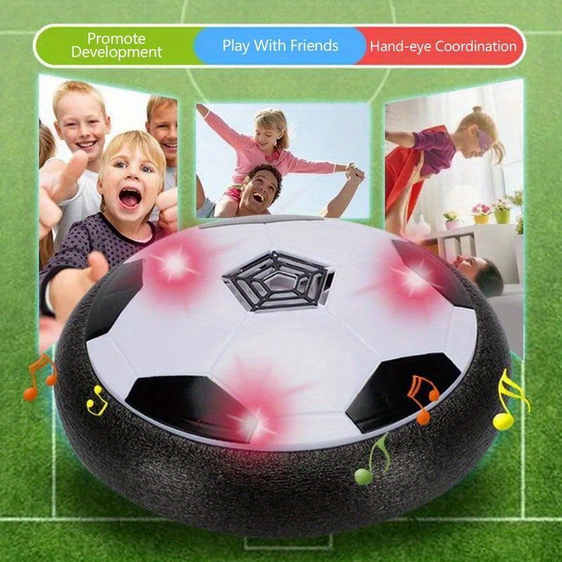Jouet de football à lévitation coussin d'air ballon de football en mousse flottante garçon jouet enfant 3 à 6 ans enfants lévitation jouets de football suspendus