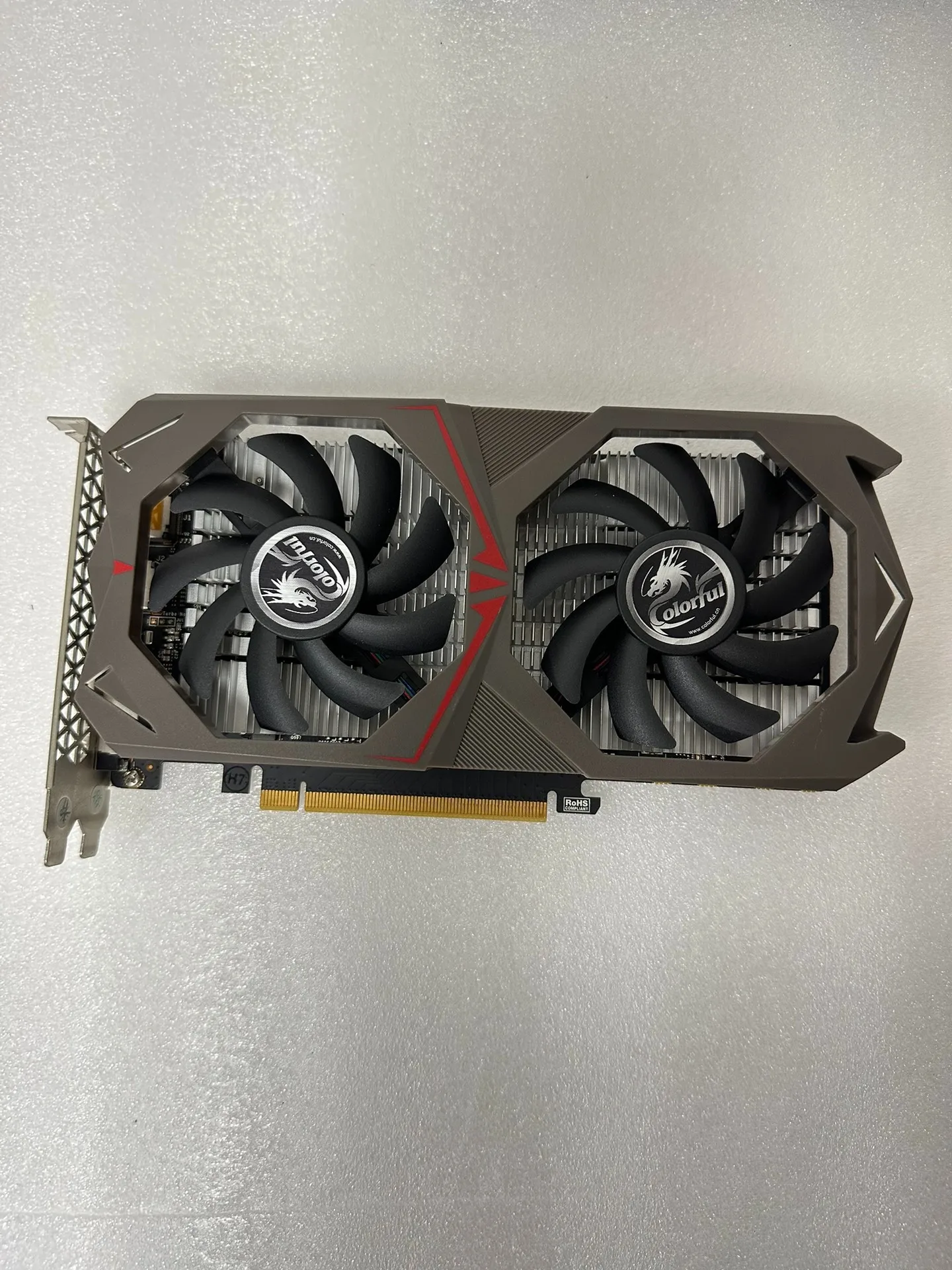 유명 브랜드-Netchi GTX1050Ti+4GD5 그래픽 카드, 전기 버전, 듀얼 팬 디자인, 안정적인 성능(테스트 및 배송)