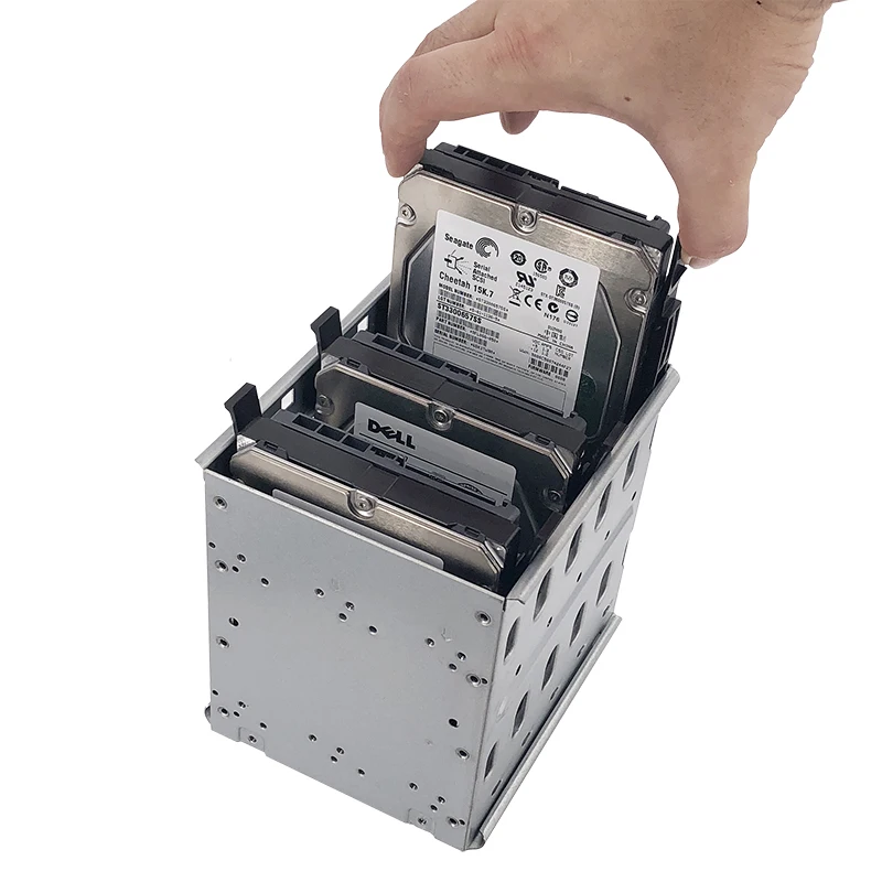 ZhenLoong 5.25 do 3.5 HDD Adapter Caddy Bracket SATA SAS Tray Hard Disk Rack Enclosure Chassis Optical Extension Hard Drive Cage