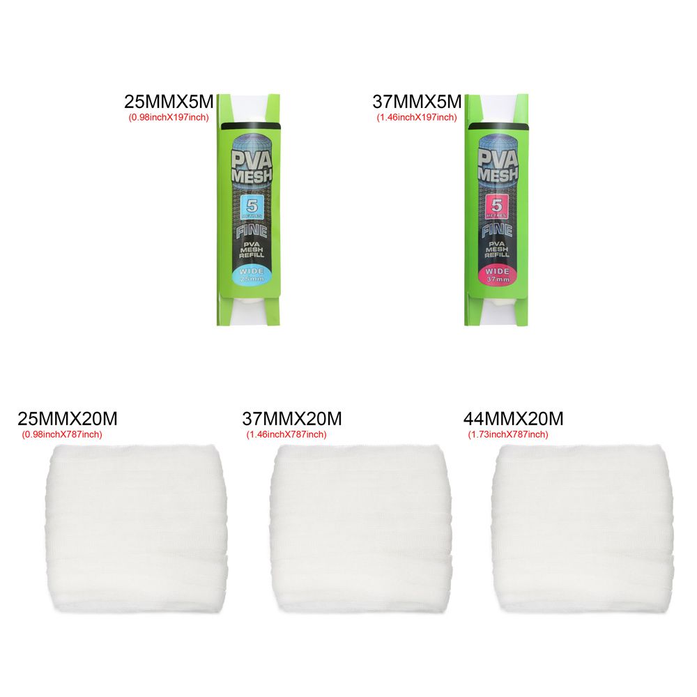 Nieuwe Refill Rig Baits Vissen Tools Oplosbare Aas Wrap Bag Karper Grof Vissen Wateroplosbare Zak PVA Lokken Mesh