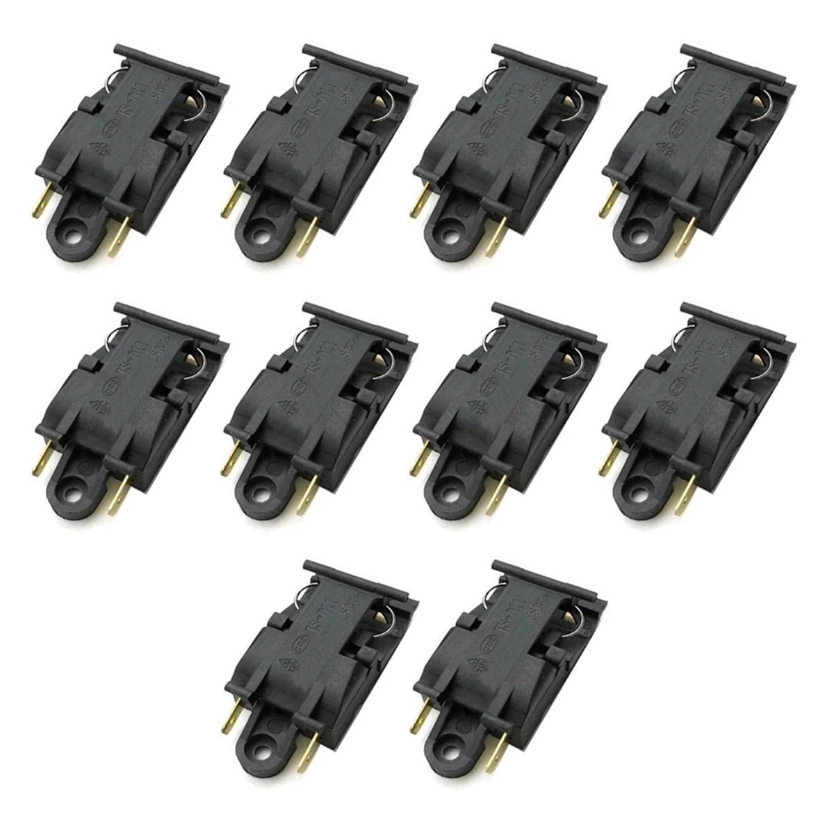 A72P 10 Pcs Electric Kettle Steam Pressure Jump Switch 16A Kettle Power Switch Thermostat Temperature Control Kettles Switch