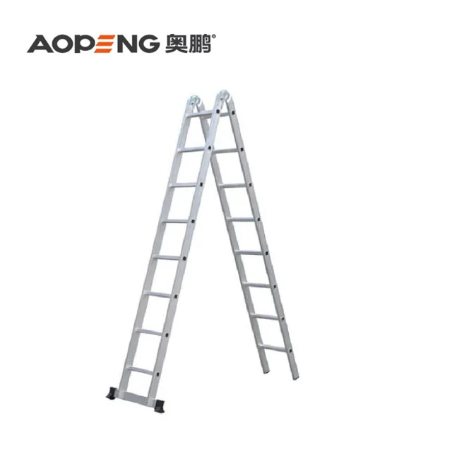 AP-208 Aluminium Folding Easy Stairs Adjustable Step Ladder