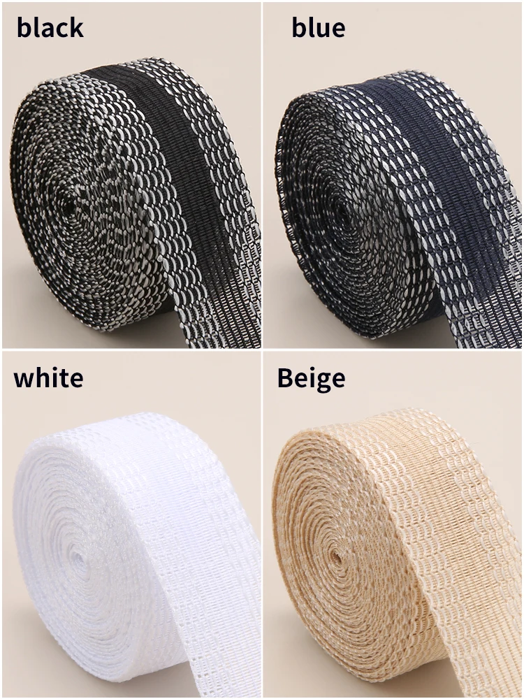 Fita autoadesiva para bainha de calças, 2-10m, pasta de borda de calças, calça de ferro, encurtar, reparo, fita de bainha jeans para tecido de costura diy