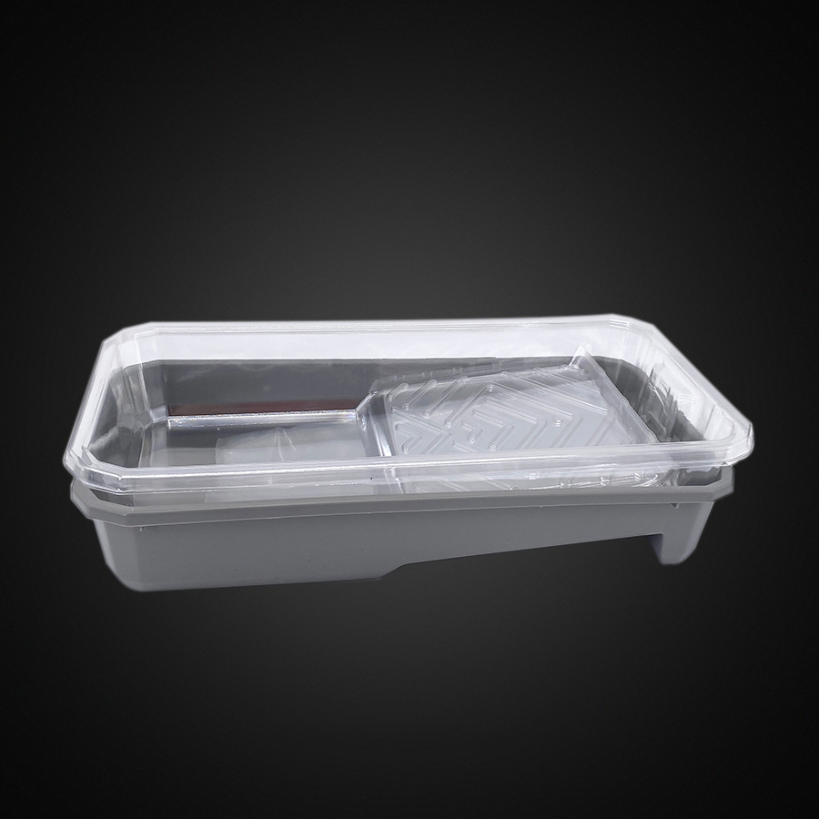 10 almofadas de tinta descartáveis de 4", material PET, uso com bandeja de óleo de 4", conveniente ecológica e econômica