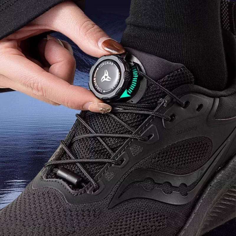 Cordones automáticos sin corbatas, instalación de cordones con hebilla giratoria simple, cuerda gruesa, zapatillas de tenis, cordones, accesorios para zapatos, 1 par