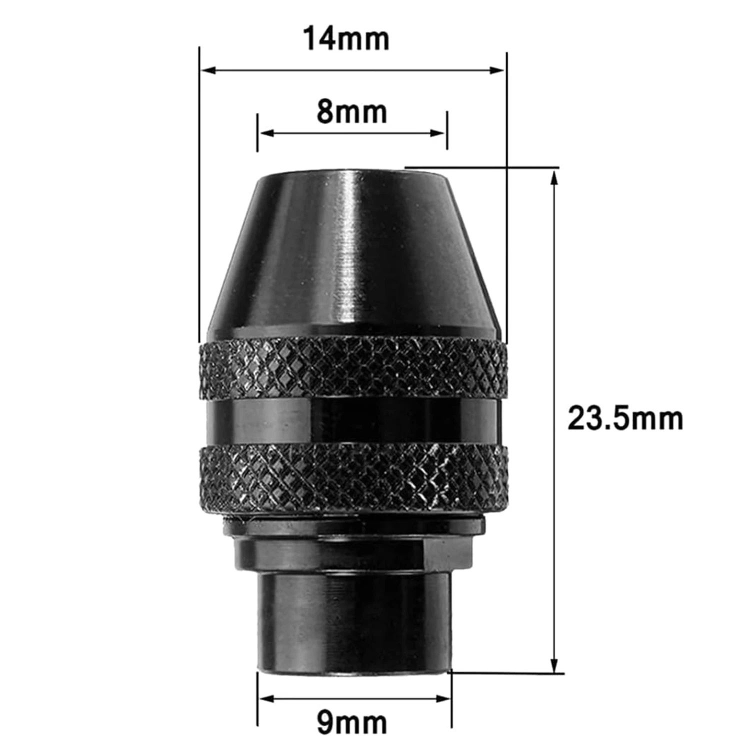 Keyless Rotary Tool Chuck Quick Change Keyless Chuck Replacement for  Dremel 4486 Rotary Tools 3000 4000 7700 8200
