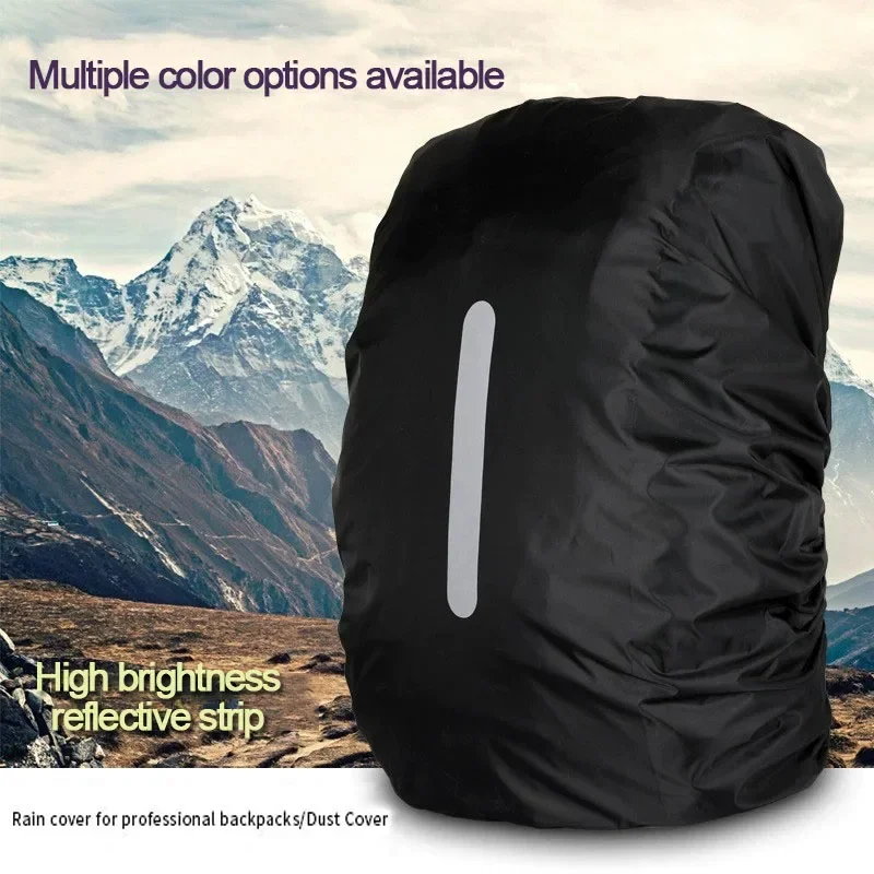 Waterproof Backpack Cover Ravel Safety Outdoor Backpack Cover Waterproof Rain Cap Cover