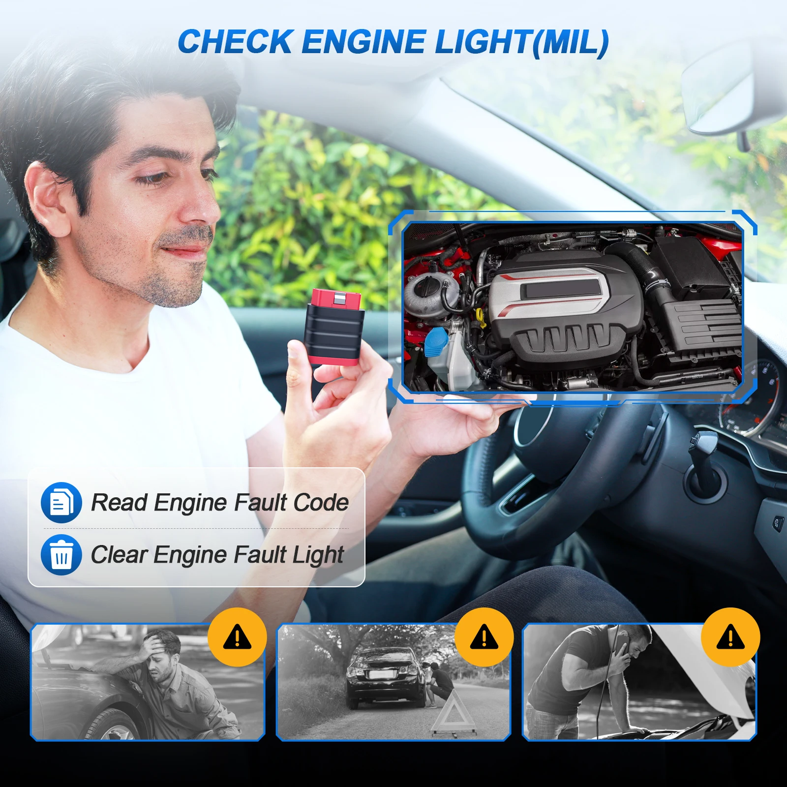 Thinkcar thinkdiag mini obd obd2 scanner diagnóstico de todos os sistemas ferramenta de digitalização vin automática atualização gratuita por vida para todos os carros após 1996
