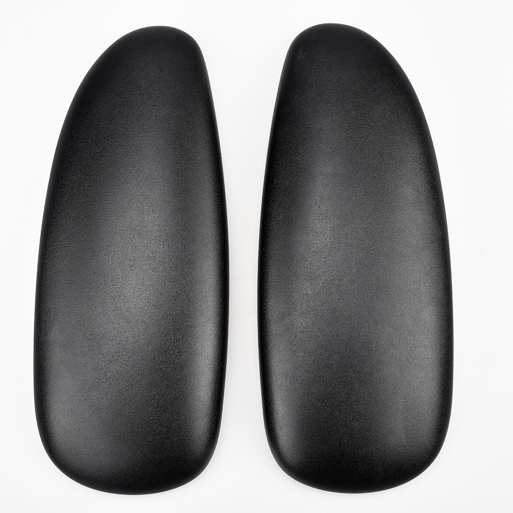 Arm Pads Caps Replacement for Hummanscale Liberty Office Home Computers Chair 1 Pair Black Color Armrest Surface Furniture Parts