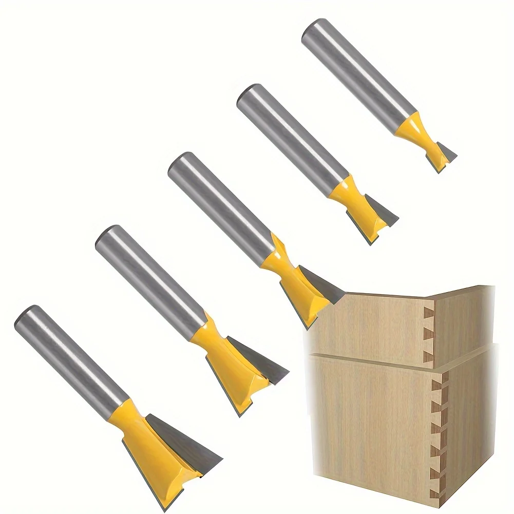5pcs, Woodworking Tools Set - 8-Piece Dovetail Saw, Chisel, Wood Router, Carving Knife, Mini Dovetail Saw, Grooving Plane, and J