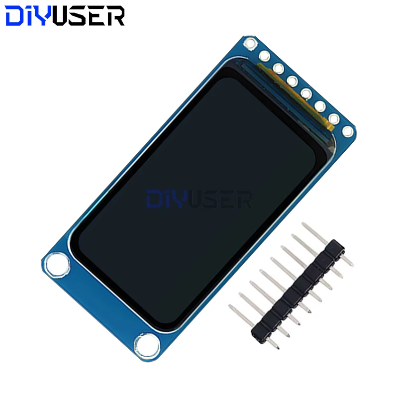 DIYUSER 1.47-inch TFT LCD screen ST7789 small screen 172*320 display LCD full view angle SPI color screen
