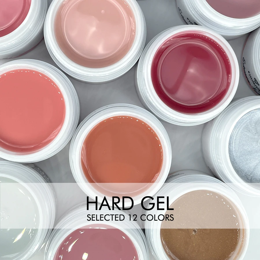 30ML Hard GEL สําหรับเล็บ Milky White Builder Constructor GEL Self Leveling เสริมเล็บเจล Camouflage เล็บ