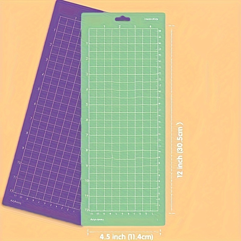 Estera de corte de 3 piezas para máquina Cricut Joy, alfombrillas de corte (4,5 x 12 pulgadas)