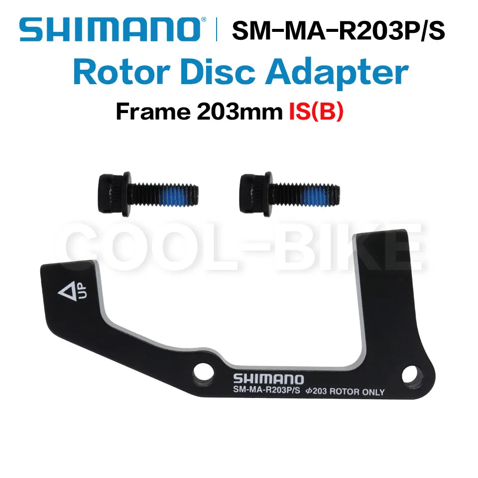 SHIMANO Disc Brake Adapter PM A pillar Disc Brake Bracket For 180mm 203mm Rotor RT86 RT81 RT56 shimano F180P/P2 F203P/PM R160D