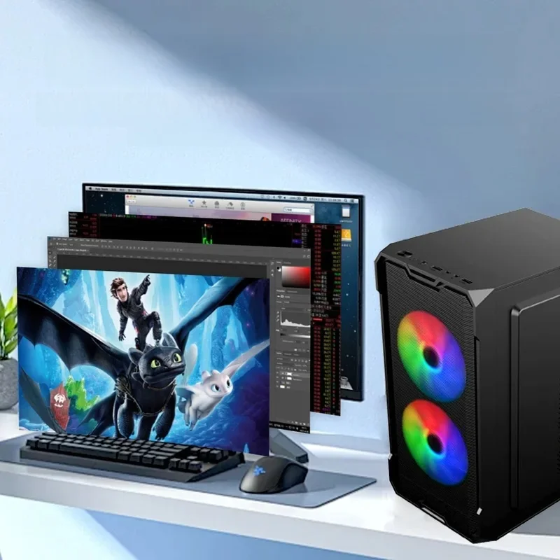 Juego completo de consolas de juegos para el hogar de alta gama para ordenador de escritorio de oficina Core i5/i7