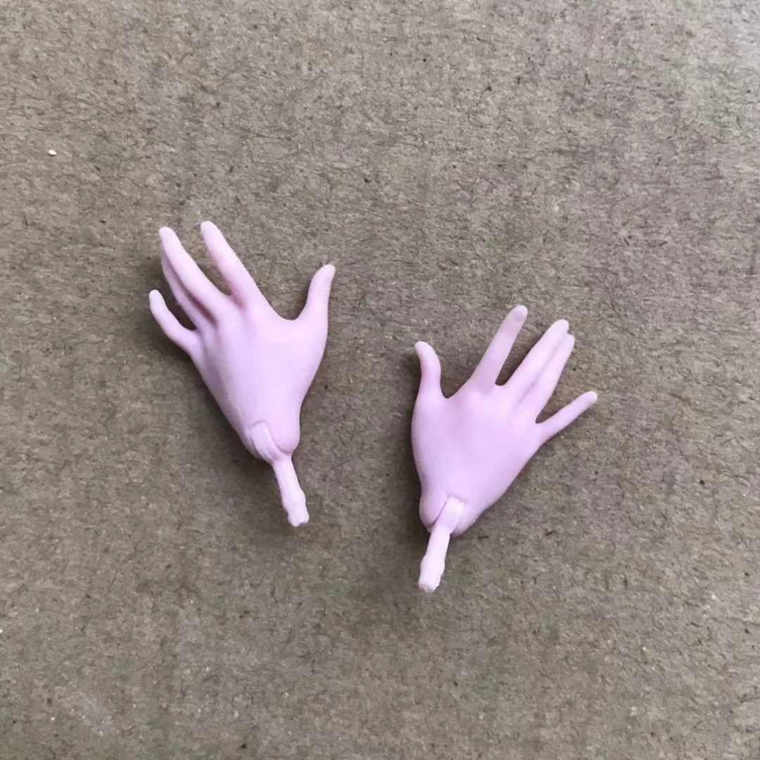 1/6 Puppe Ersatz Hände Ellenbogen Füße Schwarz Braun Weiß Beige Weiß Rosa Haut Puppe Teile Original Puppe Zubehör