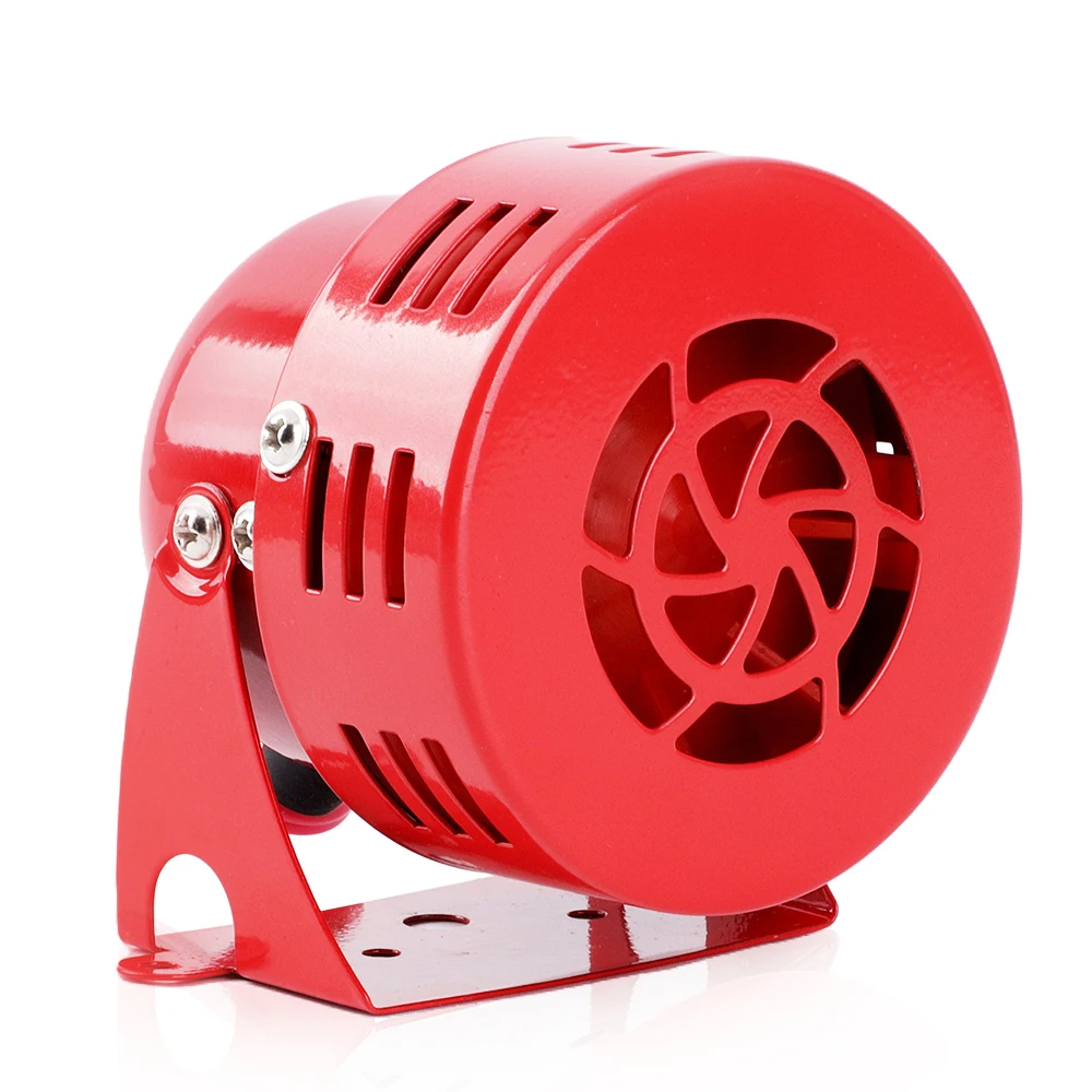 12v 110 dB 空襲サイレンホーンスピーカー警報音ミニ電気モーター駆動工場車両ミニ防火