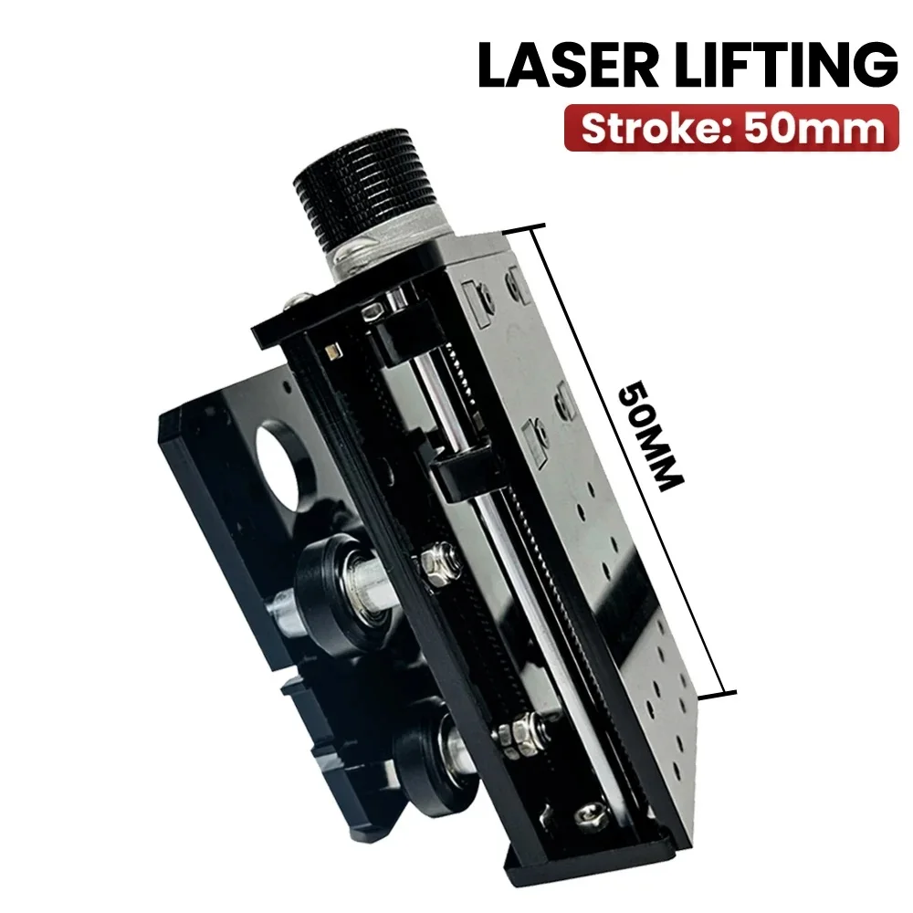 Supporto sollevabile per la regolazione della messa a fuoco laser su e giù per incisore laser CNC 2-aix per regolare l'altezza
