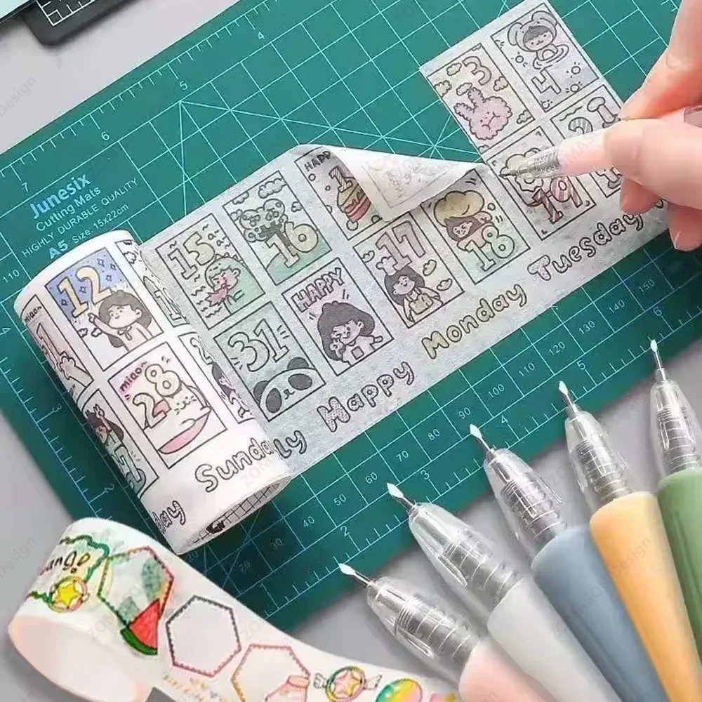 1-60 個紙カットナイフペンアートユーティリティナイフスクラップブッキング切削工具 DIY 3D キャビンステッカーテープカッターエクスプレスボックスナイフ