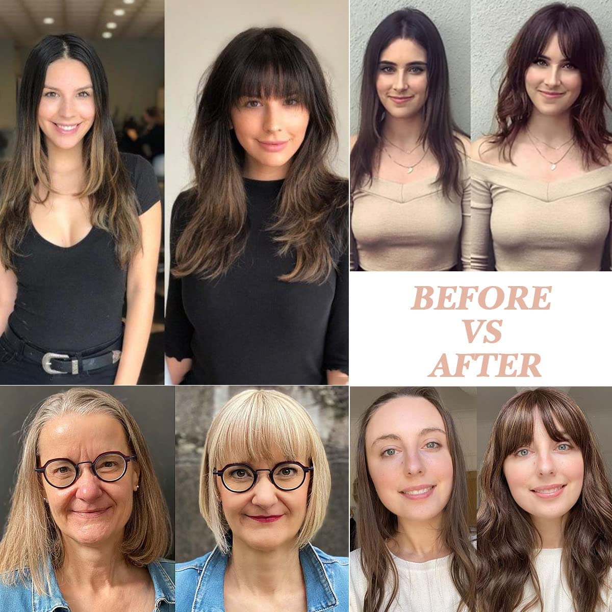 Flequillo de cabello humano Remy liso, cabello humano negro Natural, flequillo Romo, Clip en cabello humano, flequillo de aire, piezas para extensión de cabello de mujer