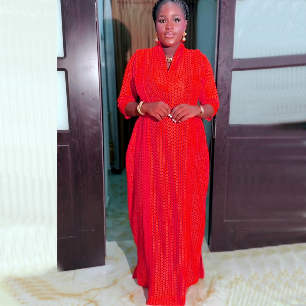 Vestidos africanos elegantes para mulheres, Dashiki tradicional, renda Boubou, vestido de casamento turco, vestido maxi kaftan muçulmano, plus size