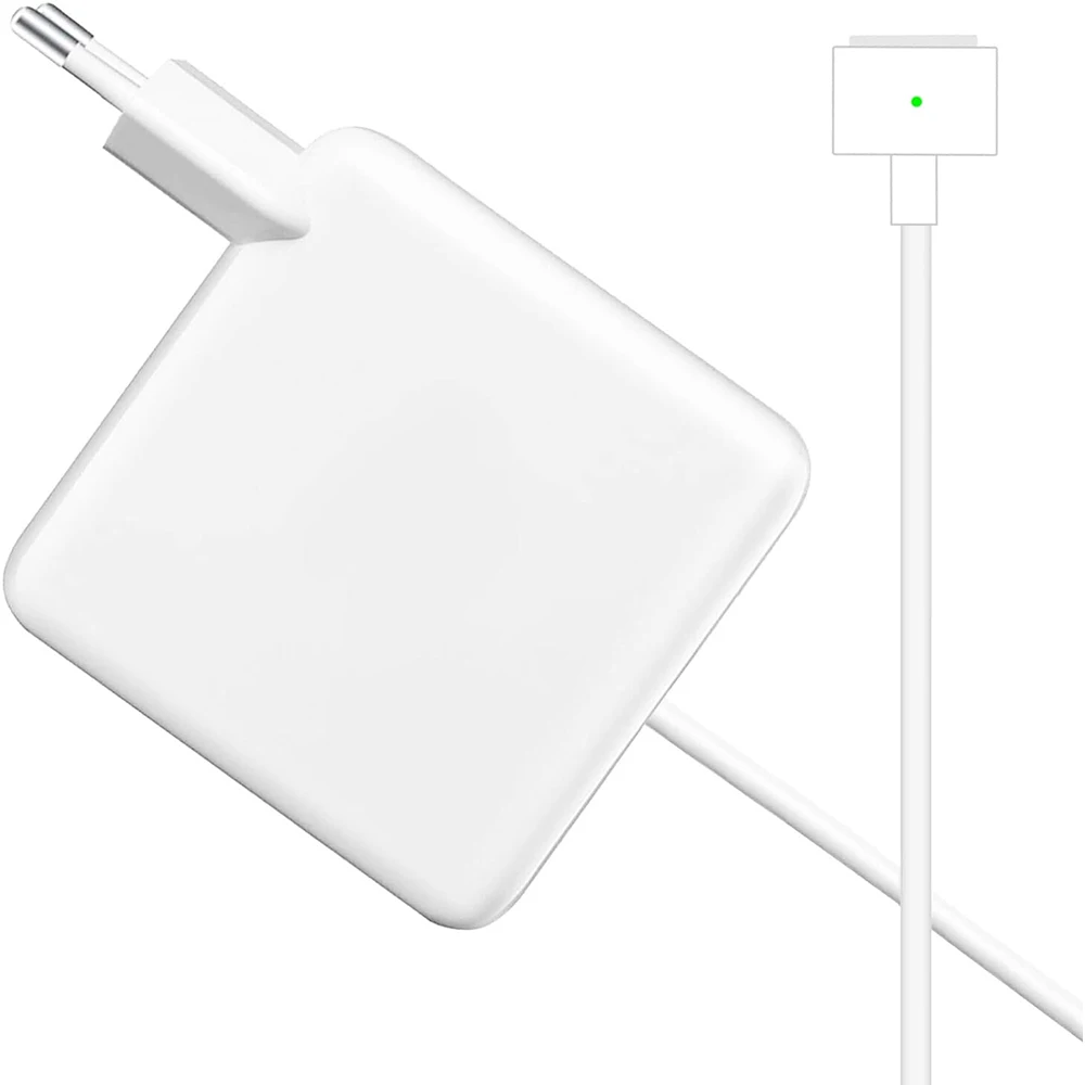 AC 45 W/60 W T-tip Connector Power Adapte แล็ปท็อปชาร์จสําหรับ Apple Macbook Air Pro A1435 A1502 A1398 13 15 17 ''หลังจาก 2012 ปี