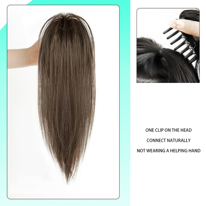 Klip Puszysty kucyk Długi kręcony kucyk Przedłużanie naturalnego falistego syntetycznego kucyka dla kobiet Codzienne użytkowanie Impreza