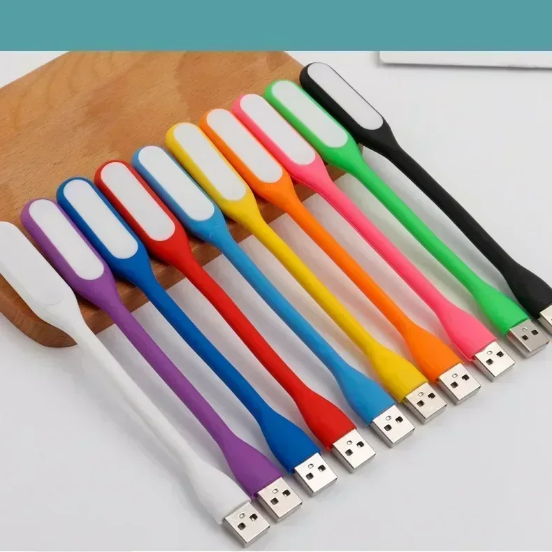 USB Light LED Reading Lamp Mini Book Light Portable Camping Night Lights Table Lamps For Power Bank Laptop Computer PC Notebook