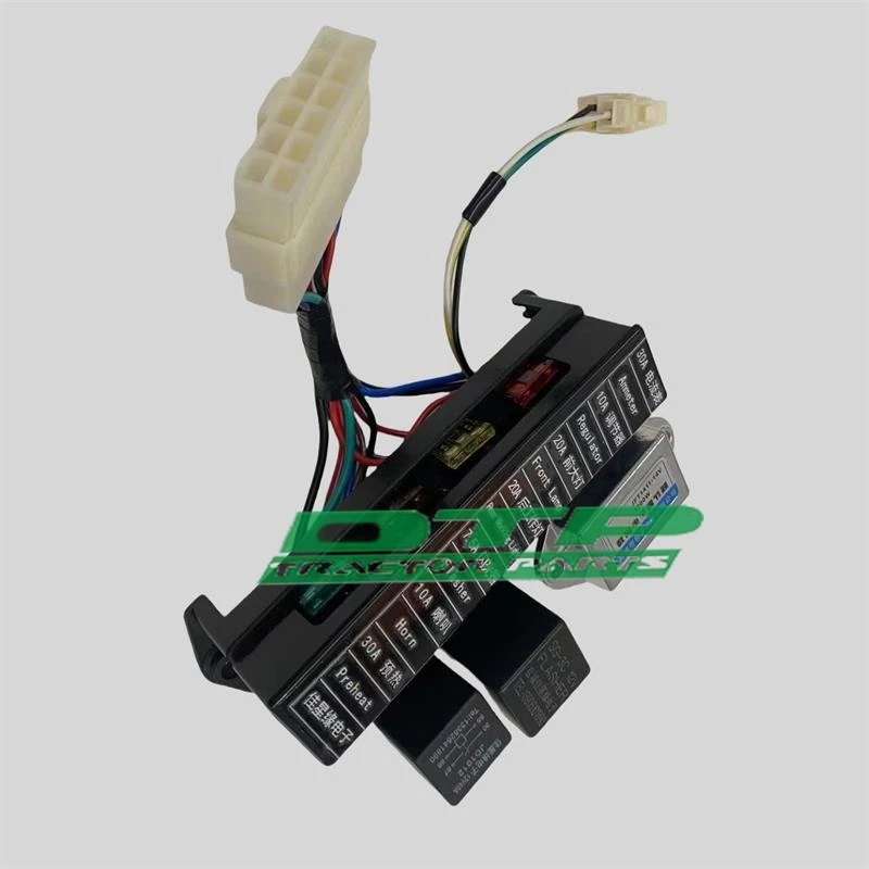 Montagem da caixa fusível para tratores JINMA e JM 18-28HP, C703-001