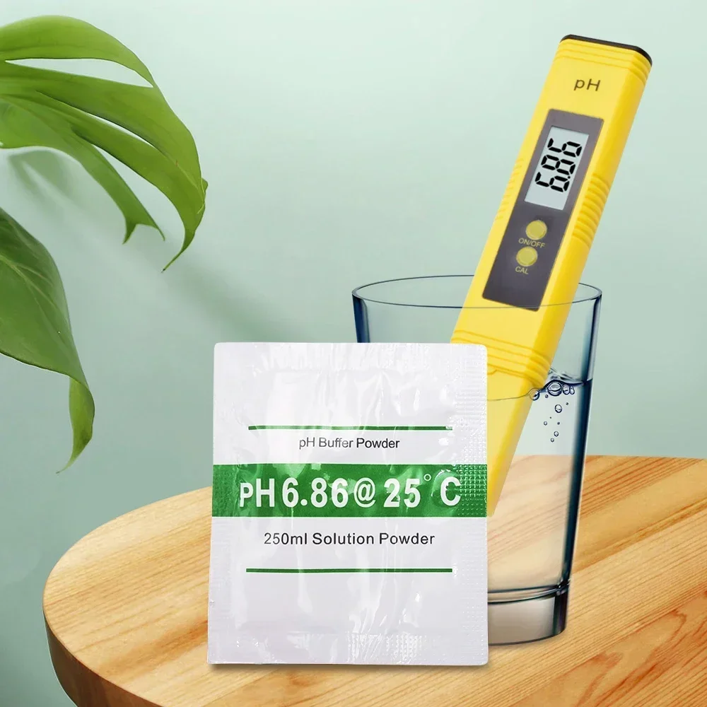 3/6/15 Chiếc PH 4.00 6.86 9.18 Giải Pháp Hiệu Chuẩn Bộ Đệm Bột Độ Chính Xác 0.01PH Cho PH Máy Đồng Hồ kỹ Thuật Số Đo