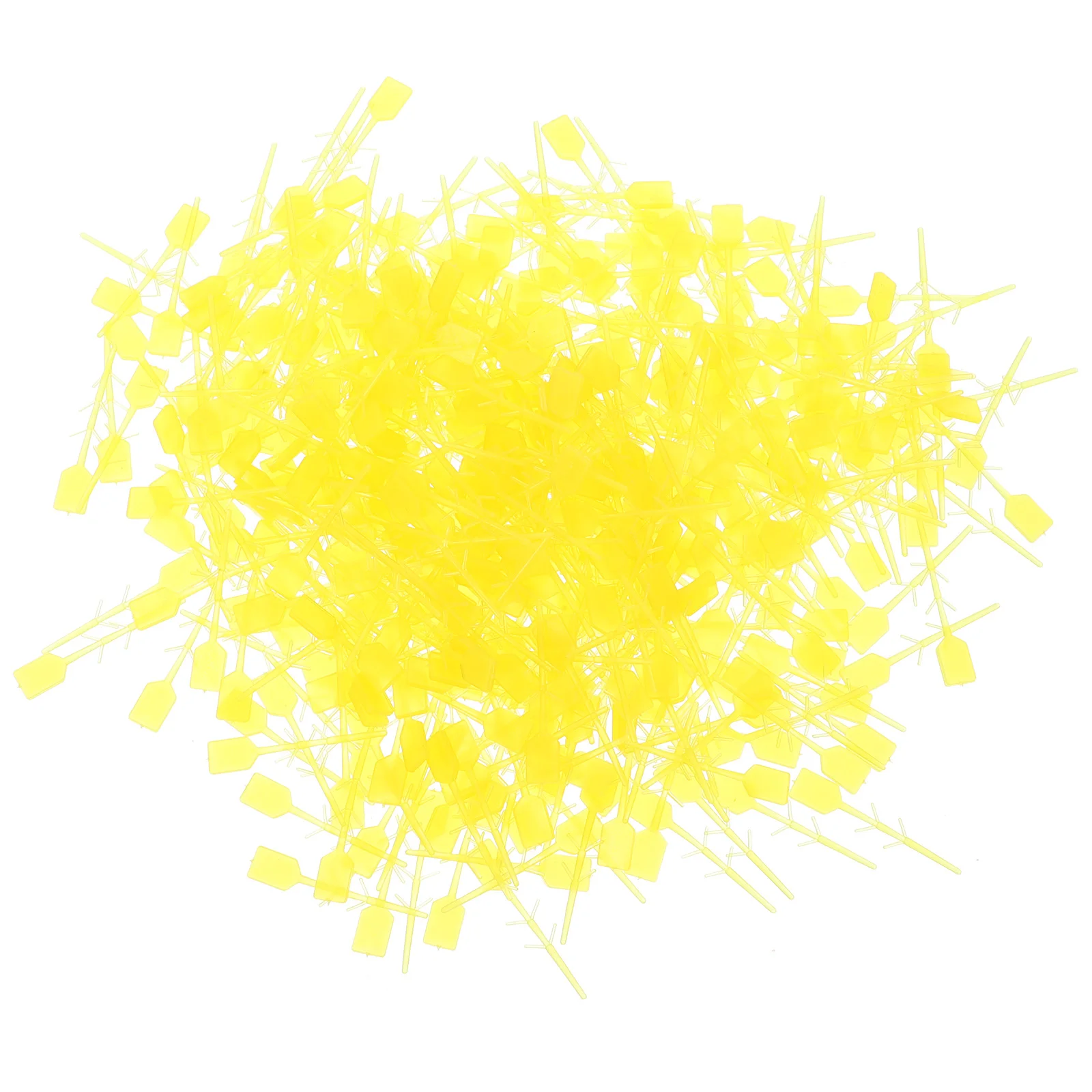 2000 Pcs Fire Extinguishers Accessories Pull Pin Seals Security for Latch Tags Yellow