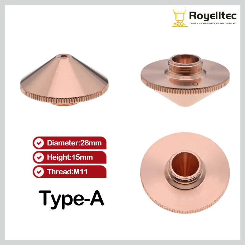 Penta Prima Precitec Procutter 2.0 Fiber Laser Cutting Nozzle D28 M11 For Penta WSX Ospri HSG HANS Laser Machine Head