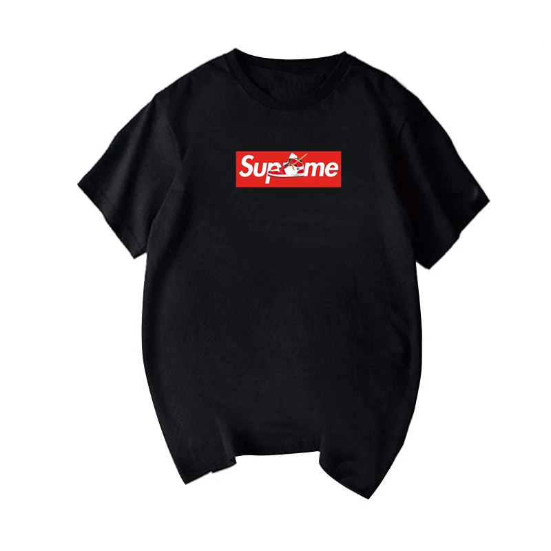Verão sup conjunta de manga curta camisetas femininas masculinas soltas basquete treinamento esportivo puro algodão meia manga camisetas casal