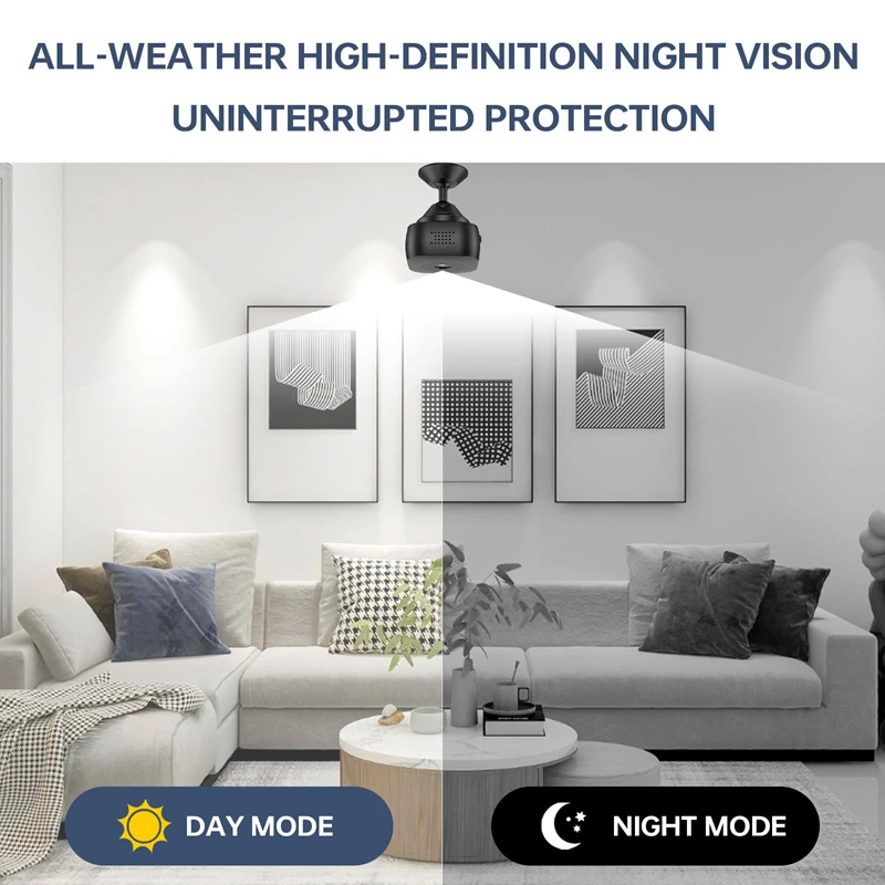Xiaomi 4K Mini Security Camera Full Color Night Vision High Definition WiFi Monitor Motion Detect Surveillance Waterproof 2025