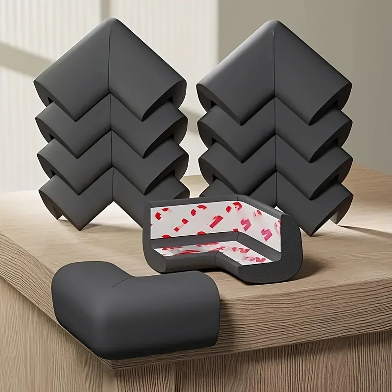 10 pçs canto de segurança do bebê casa cantos borda macia toddle proteção de segurança infantil protetor de móveis guardas de mesa capa