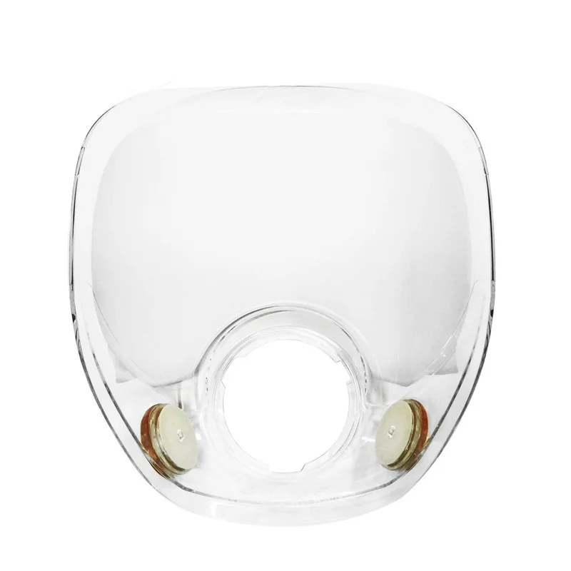 2 uds 6898 pantalla protectora facial para 3M 6800 Gas Gask reemplazar accesorio HD antiniebla a prueba de golpes resistencia a los arañazos