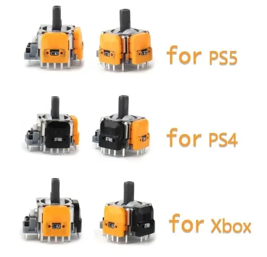 5 buah/lot 3.0 versi Hall Effects 3D Analog Sensor ThumbStick untuk PS5/PS4 030 040 050/Xbox One/Series Controller