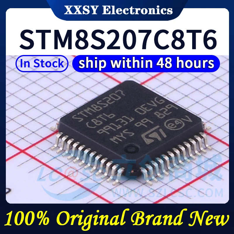STM8S207C8T6 STM8S207CBT6 STM8S207R8T6 STM8S207RBT6 STM8S207RBT6C STM8S207S6T6C STM8S207S8T6C STM8S207SBT6C en stock nuevo