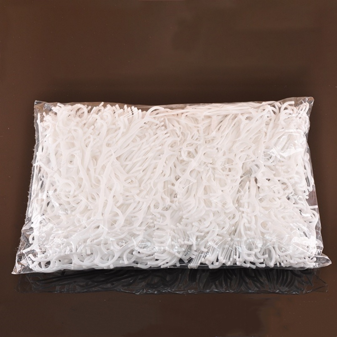190--Manufacturer bulk floss stick floss bag wholesale floss box polymer thin slip floss tag disposable floss
