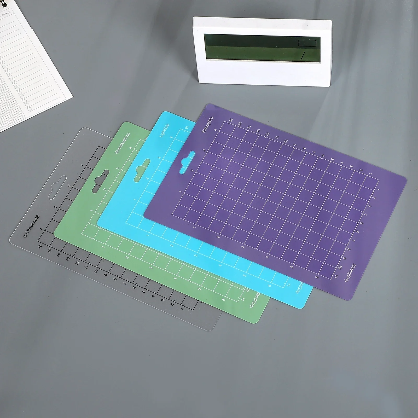 1 Pc or 4Pcs/set Multifunctional PVC Sticker Ease Peel Assist Tool Mat Creative DIY Journal Material Student Supplies Stationery