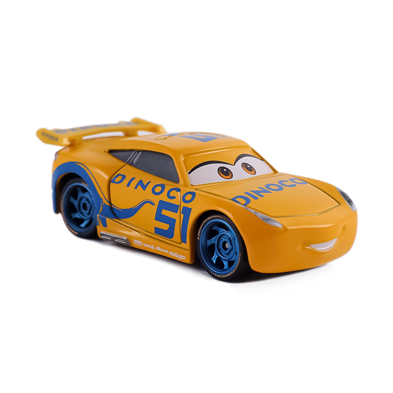 Disney Auto Speelgoed Anime Racing Goud Silvering Lightning McQueen Jackson Storm 1:55 Metal Diecast Model Speelgoed Auto Voor Kinderen