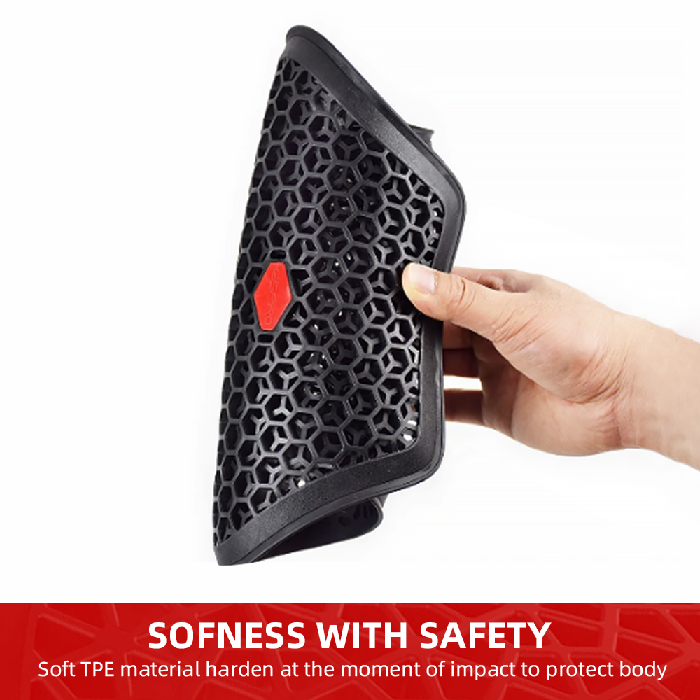 CE nivel 1 Moto Cross motocicleta espalda codo rodilla hombro pecho cadera chaqueta insertar engranaje armadura carreras protección Protector