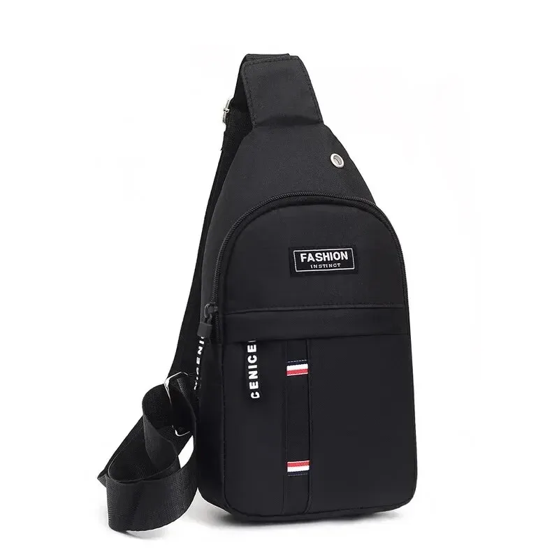 Alça de ombro masculina elegante, conveniente, casual, à prova d'água, ajustável, bolsa de cintura de grande capacidade adequada para atividades ao ar livre