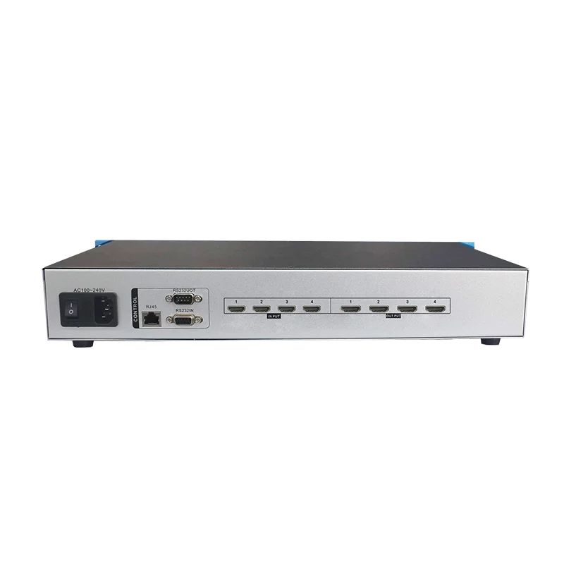 Conmutador de matriz HDMI 4K30Hz 4X4 8X8 8X16 16x16, estante profesional, divisor de interruptor de matriz HDMI, compatible con Control por aplicación